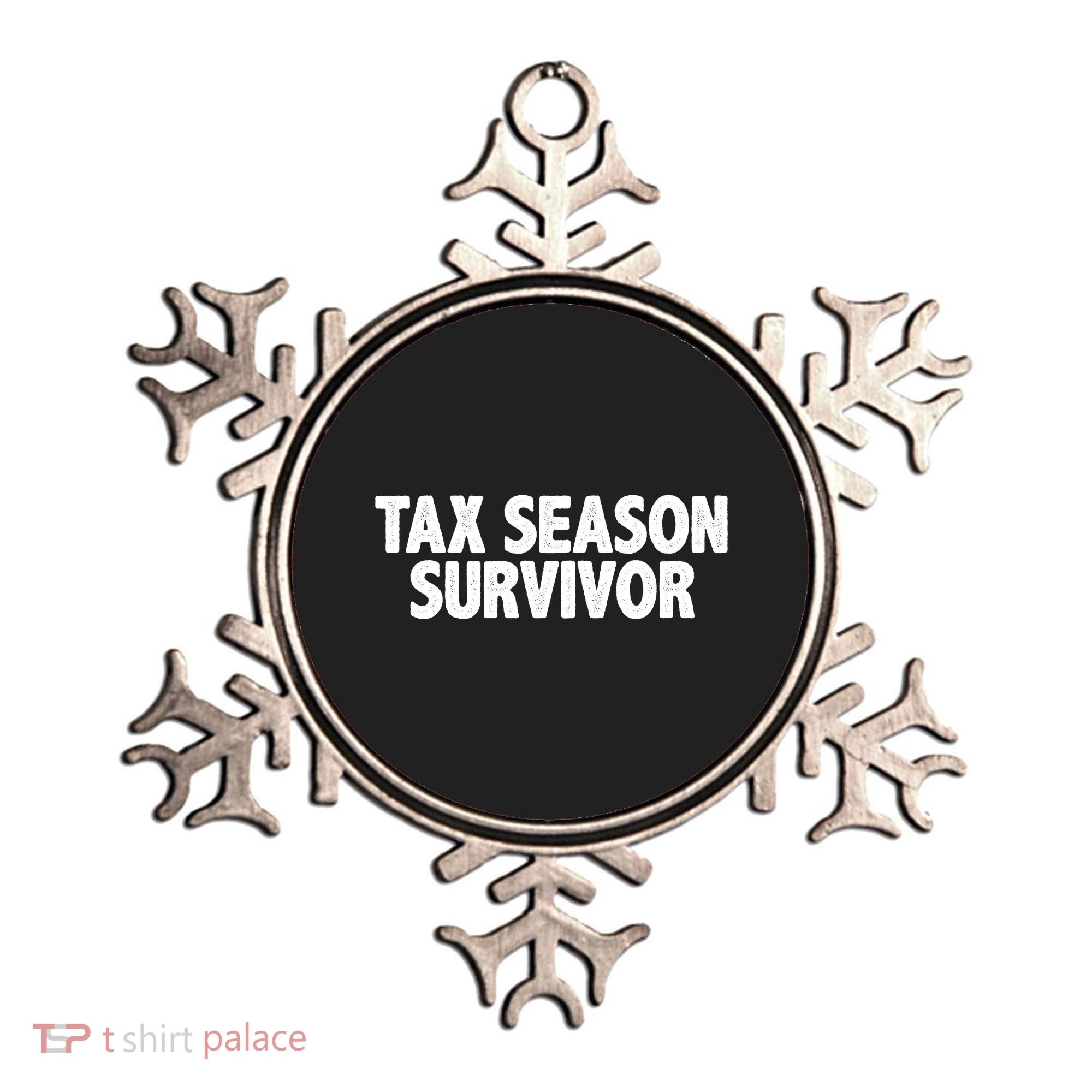 Tax Season Survivor Ornament