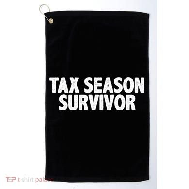 Tax Season Survivor Golf Towel