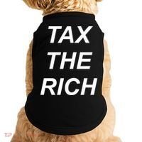 Tax The Rich Doggie Tank thumb 0