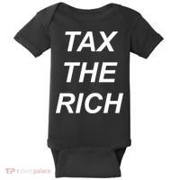 Tax The Rich Baby Bodysuit thumb 0