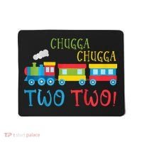Train Birthday 2nd Choo Choo I'm Two 2 Year Old Mousepad thumb 0