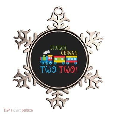 Train Birthday 2nd Choo Choo I'm Two 2 Year Old Ornament