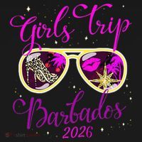 Trip Barbados 2026 Weekend Vacation Birthday Squad Coaster thumb 2