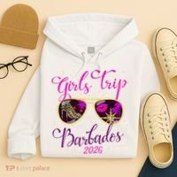 Trip Barbados 2026 Weekend Vacation Birthday Squad Hoodie thumb 4