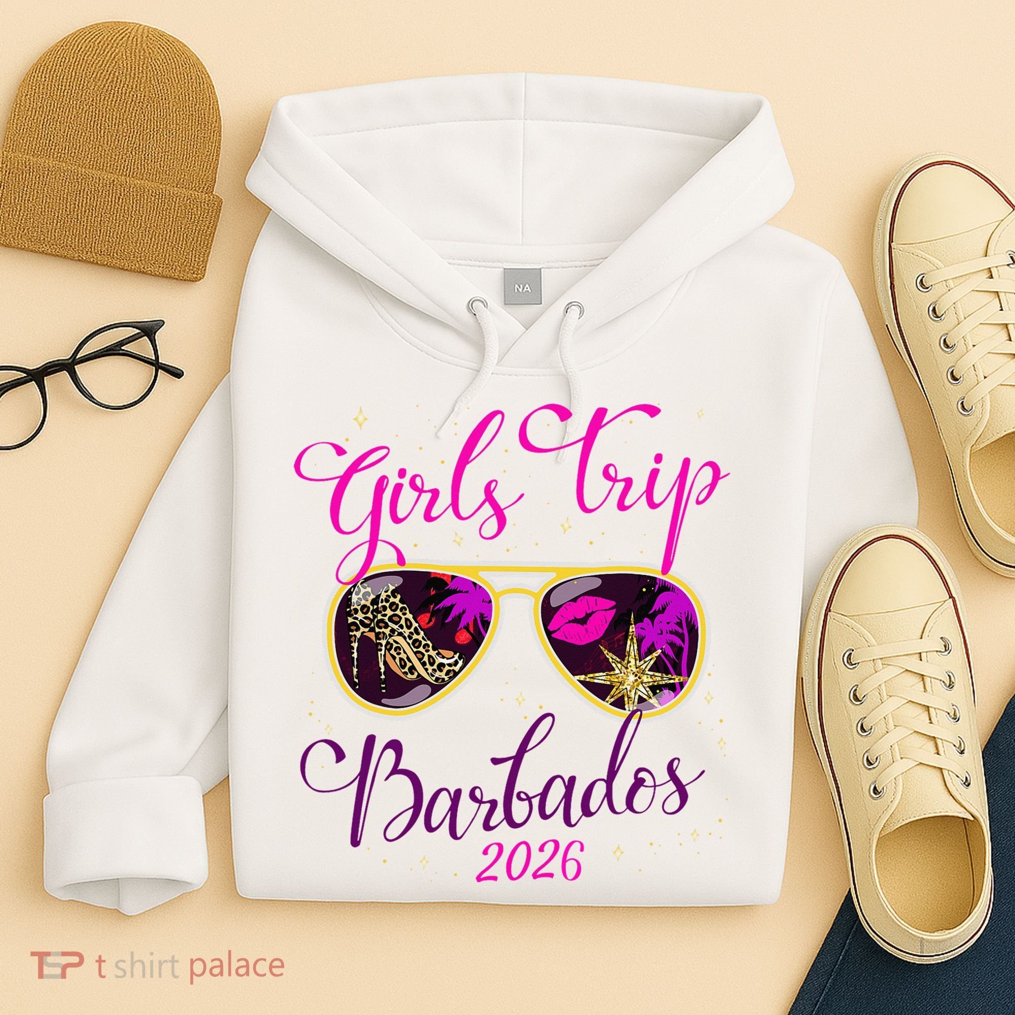 Trip Barbados 2026 Weekend Vacation Birthday Squad Hoodie