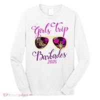 Trip Barbados 2026 Weekend Vacation Birthday Squad Long Sleeve Shirt thumb 0