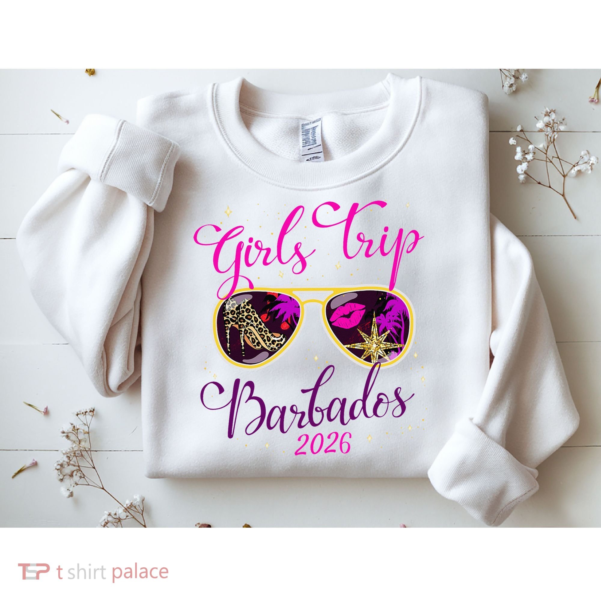 Trip Barbados 2026 Weekend Vacation Birthday Squad Sweatshirt