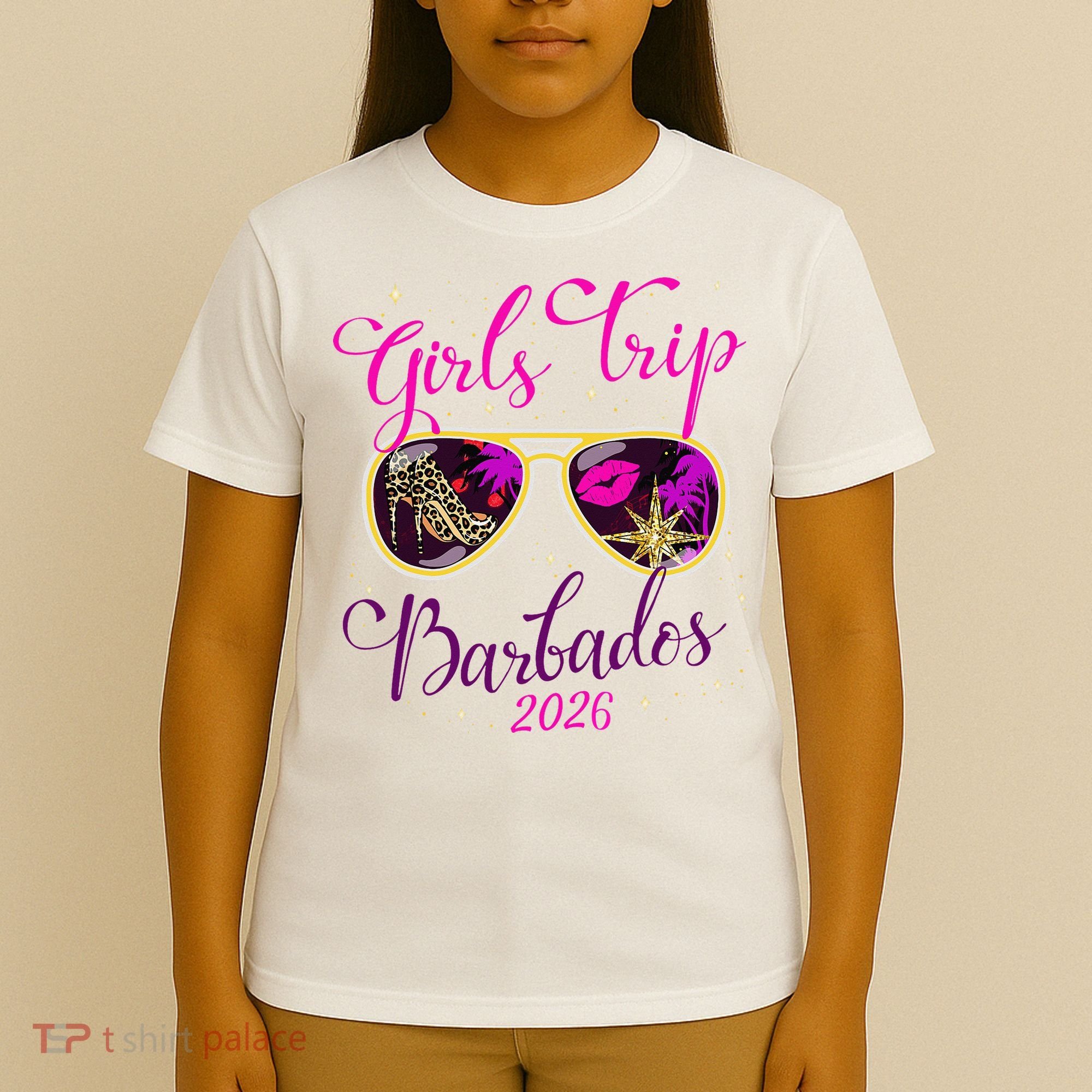 Trip Barbados 2026 Weekend Vacation Birthday Squad T-Shirt