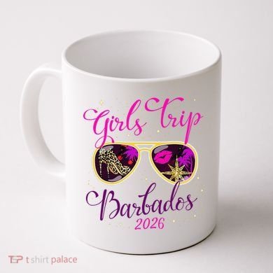 Trip Barbados 2026 Weekend Vacation Birthday Squad Coffee Mug