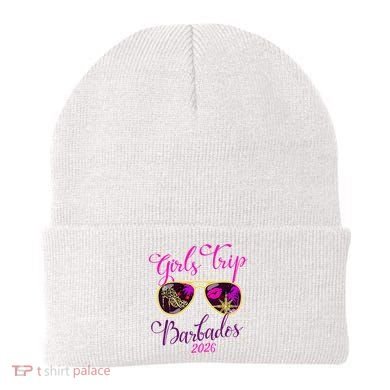 Trip Barbados 2026 Weekend Vacation Birthday Squad Beanie