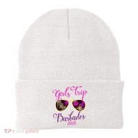 Trip Barbados 2026 Weekend Vacation Birthday Squad Beanie thumb 0