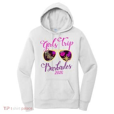 Trip Barbados 2026 Weekend Vacation Birthday Squad Women's Hoodie