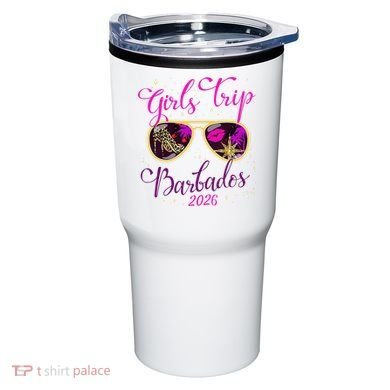 Trip Barbados 2026 Weekend Vacation Birthday Squad Tumbler