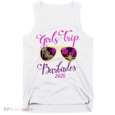 Trip Barbados 2026 Weekend Vacation Birthday Squad Tank Top