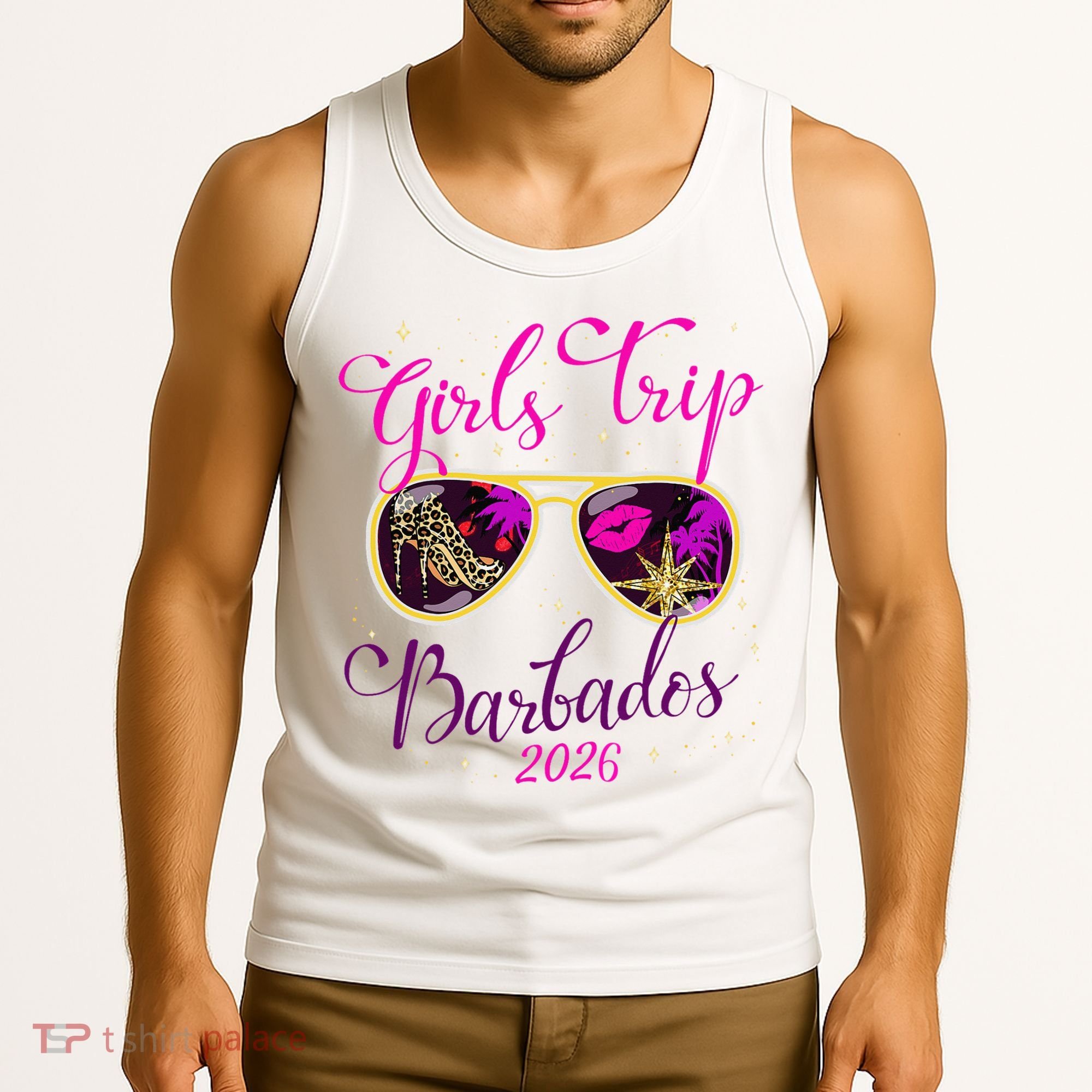 Trip Barbados 2026 Weekend Vacation Birthday Squad Tank Top