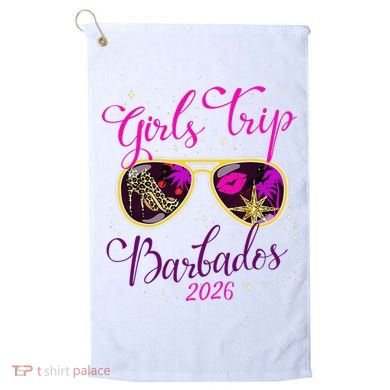 Trip Barbados 2026 Weekend Vacation Birthday Squad Golf Towel