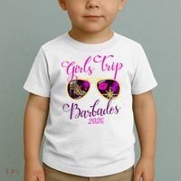 Trip Barbados 2026 Weekend Vacation Birthday Squad Toddler T-Shirt thumb 2