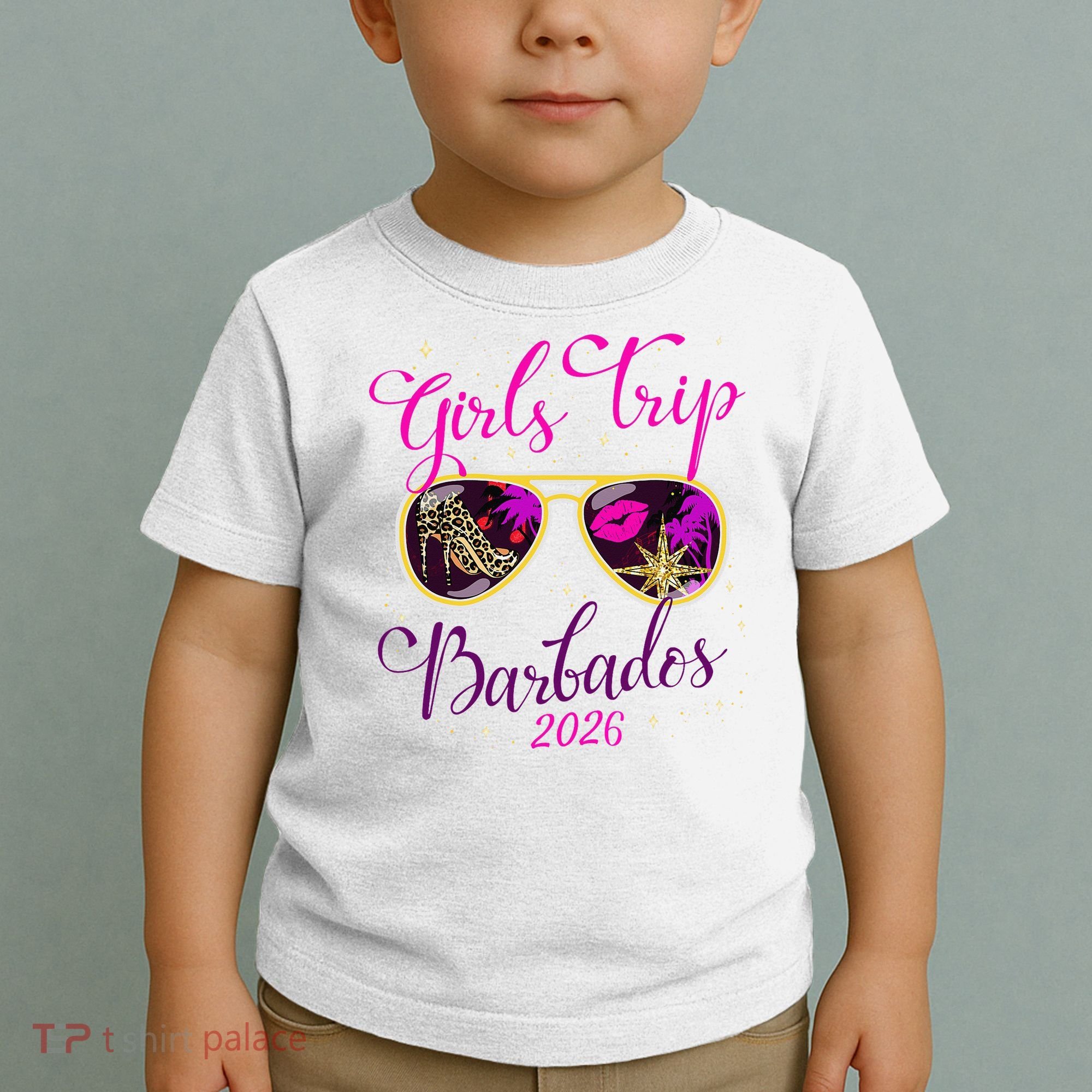Trip Barbados 2026 Weekend Vacation Birthday Squad Toddler T-Shirt