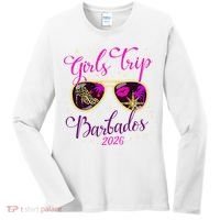 Trip Barbados 2026 Weekend Vacation Birthday Squad Women's Long Sleeve Shirt thumb 0