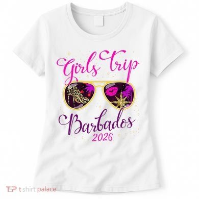 Trip Barbados 2026 Weekend Vacation Birthday Squad Women's T-Shirt