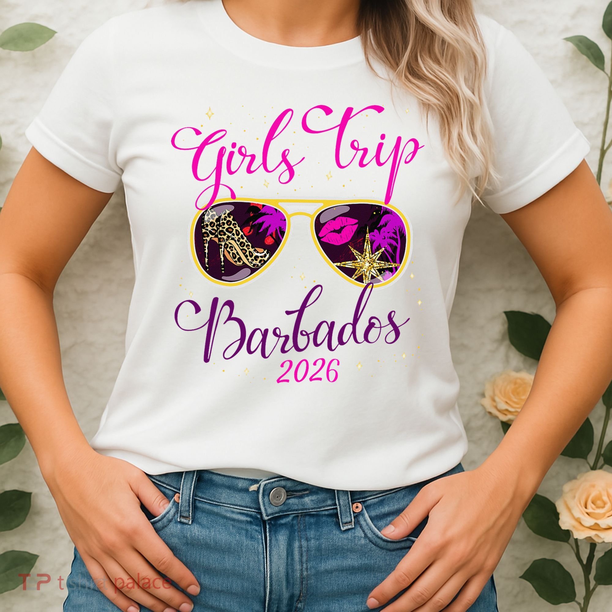 Trip Barbados 2026 Weekend Vacation Birthday Squad Women's T-Shirt