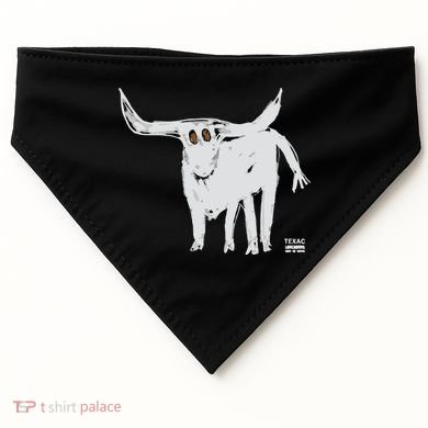 Texas Blue 84 For All The Horns USA-Made Doggie Bandana