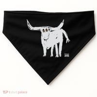 Texas Blue 84 For All The Horns USA-Made Doggie Bandana thumb 0