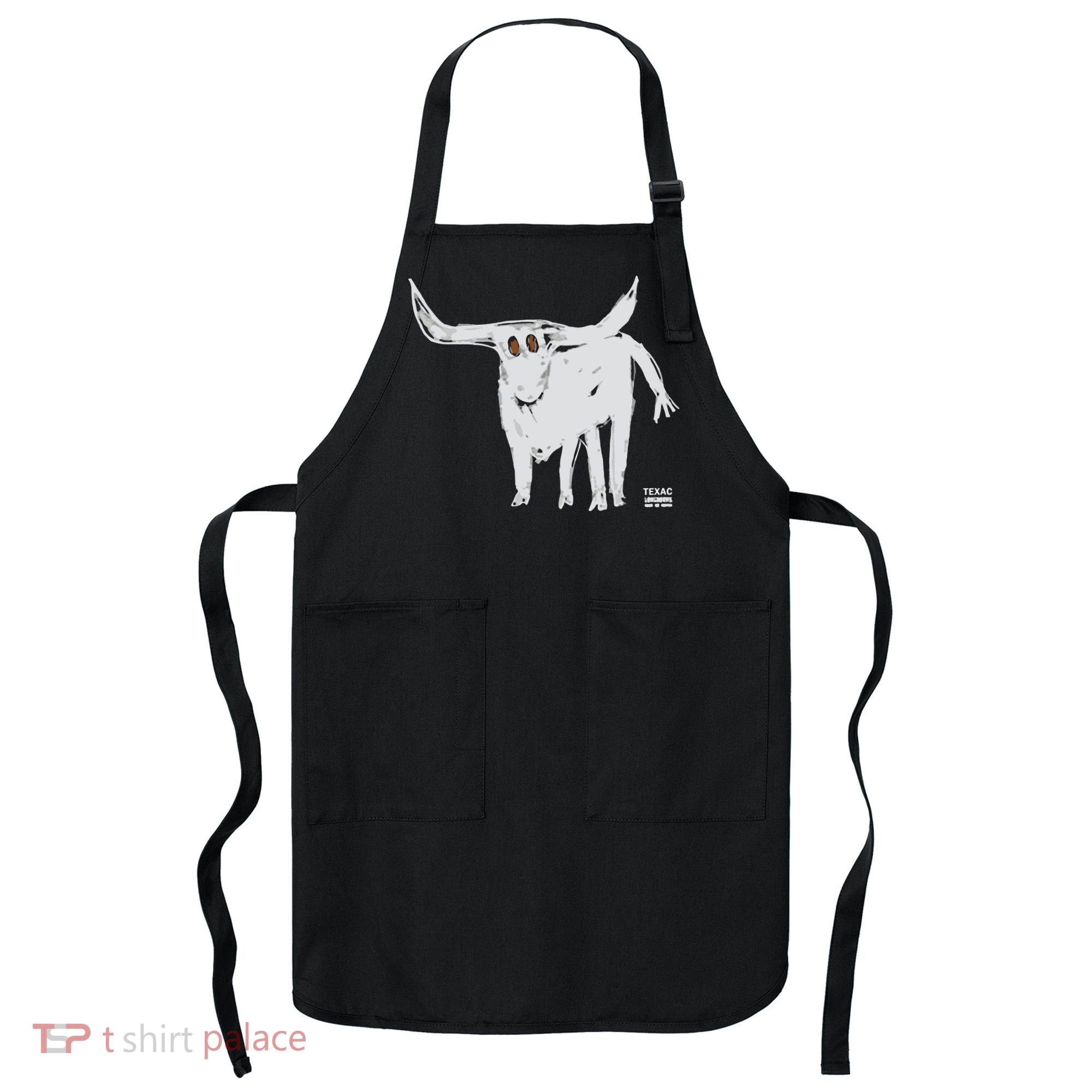 Texas Blue 84 For All The Horns Apron