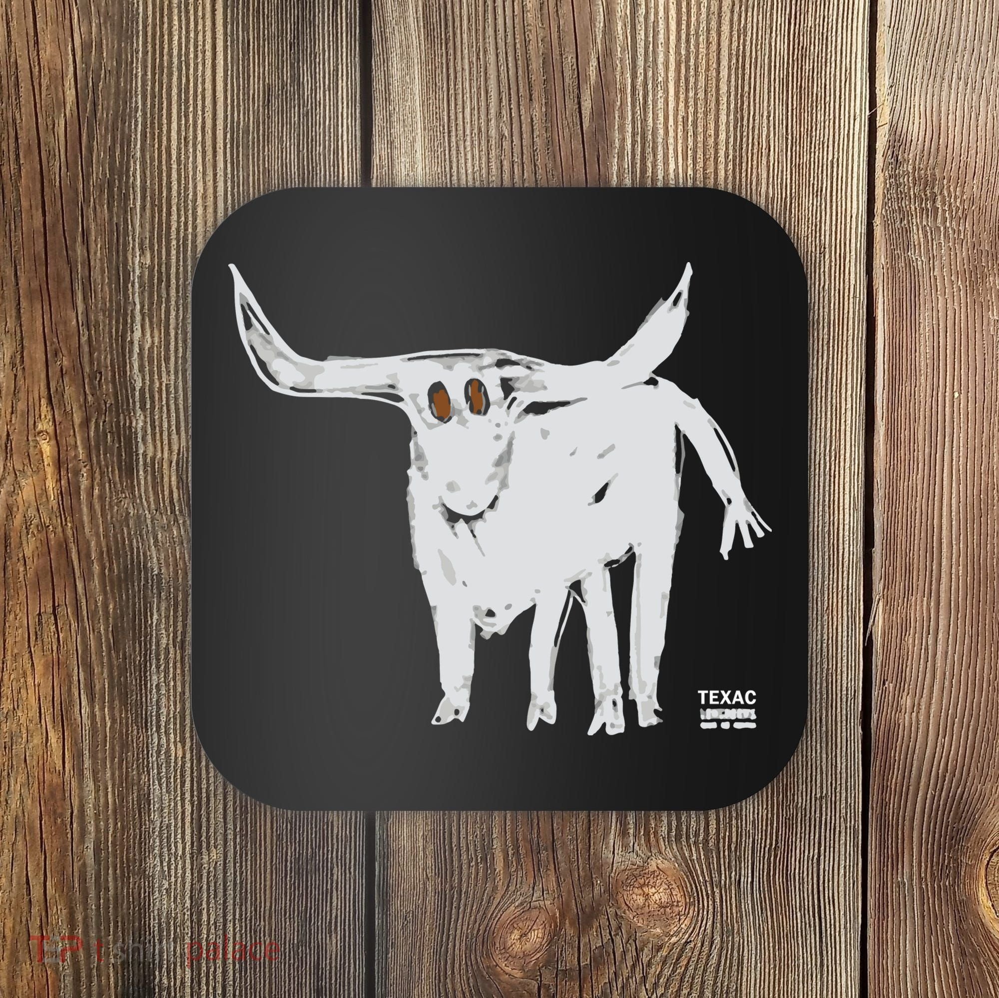 Texas Blue 84 For All The Horns Coaster