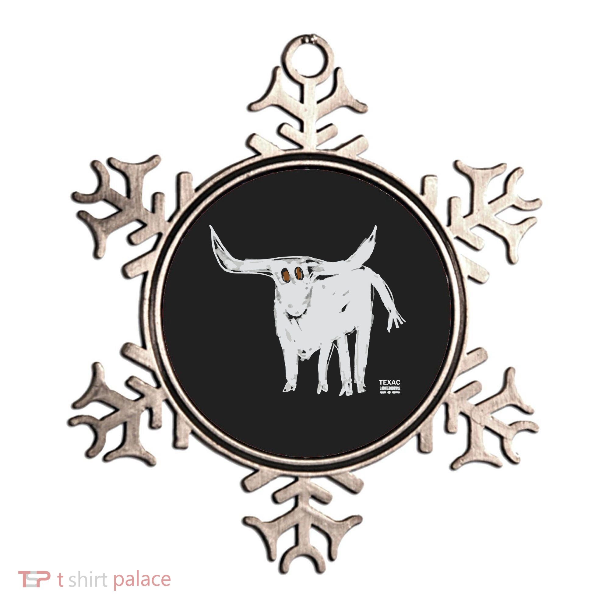 Texas Blue 84 For All The Horns Ornament
