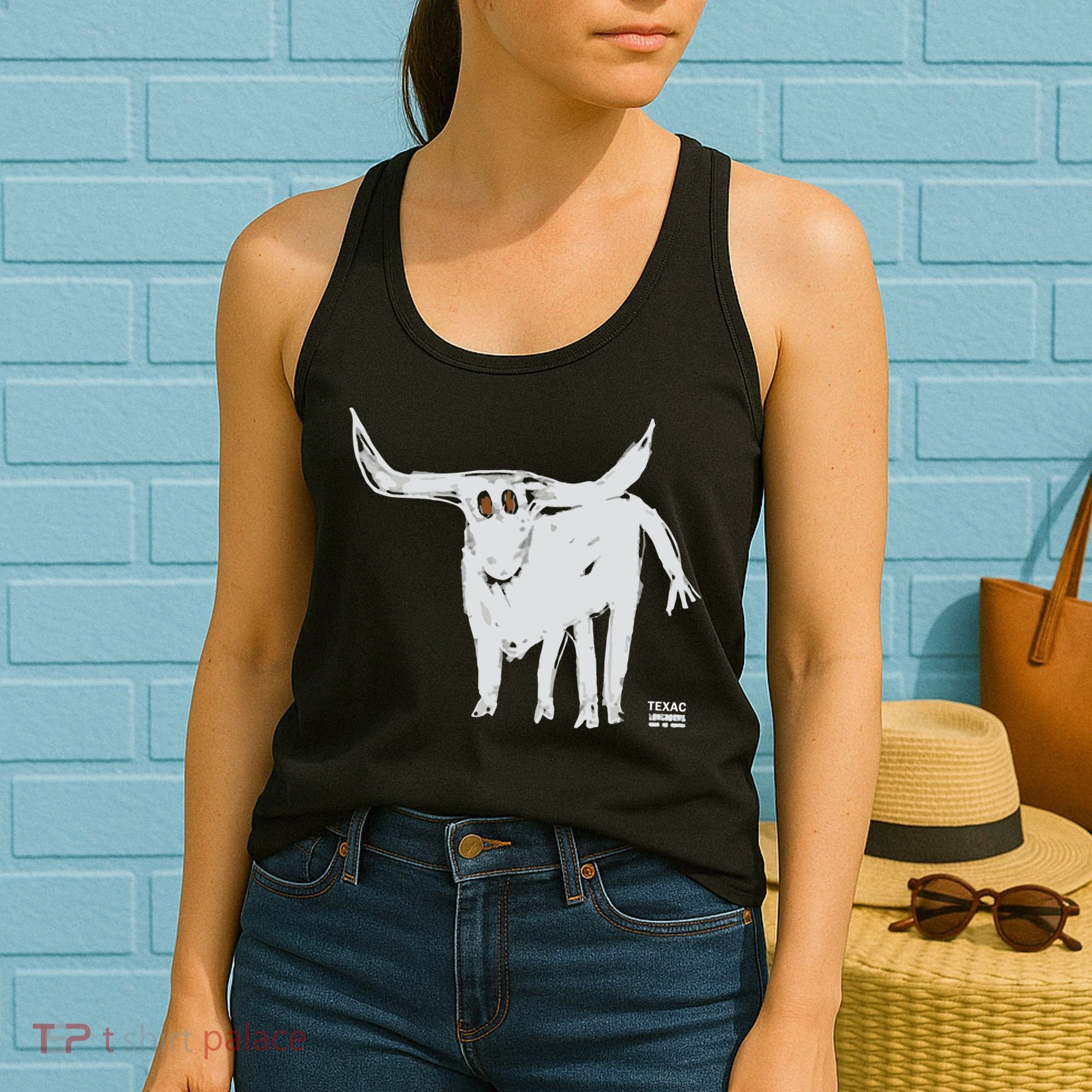 Texas Blue 84 For All The Horns Women's Tank Top