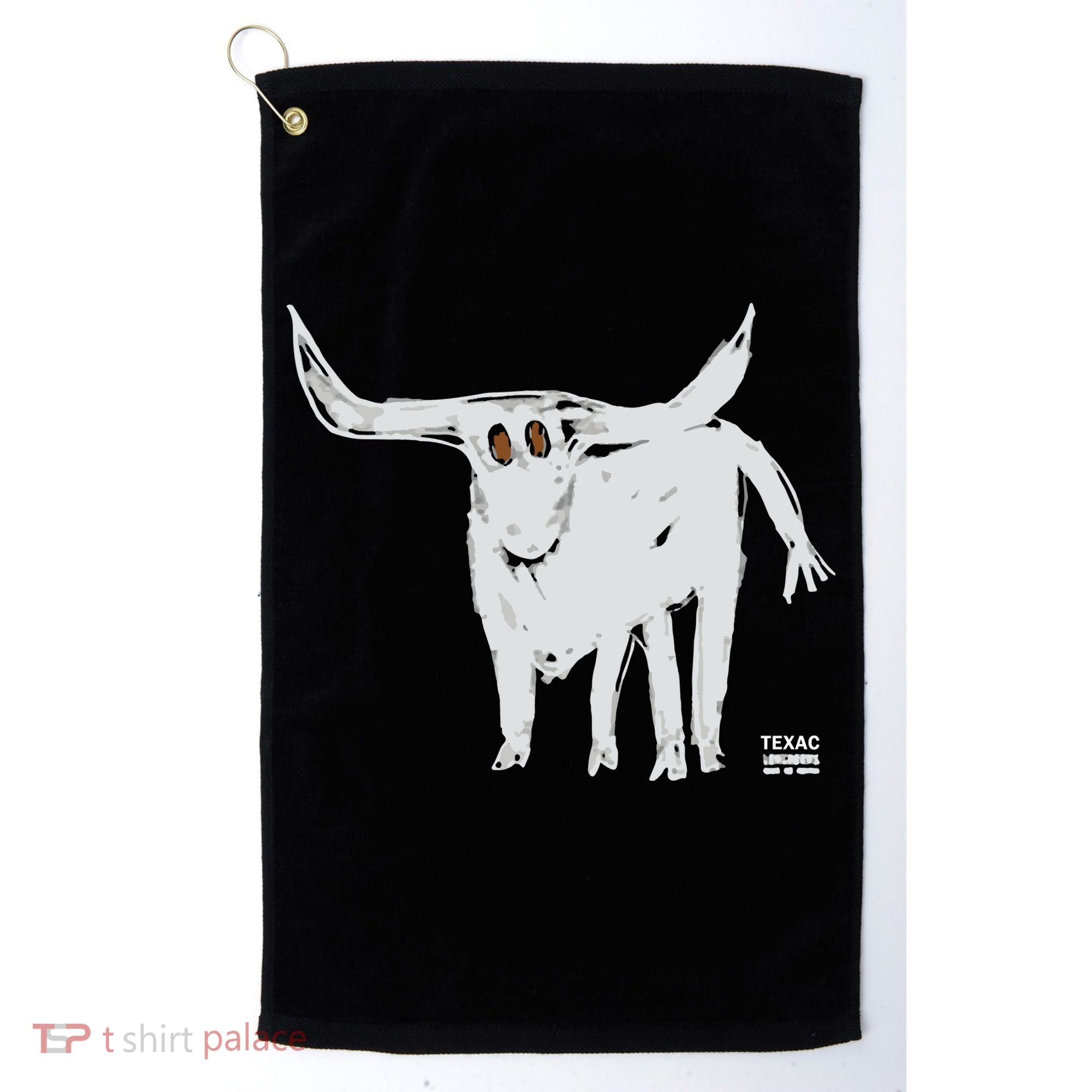 Texas Blue 84 For All The Horns Golf Towel