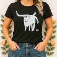 Texas Blue 84 For All The Horns Women's T-Shirt thumb 2