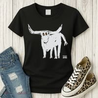 Texas Blue 84 For All The Horns Women's T-Shirt thumb 3
