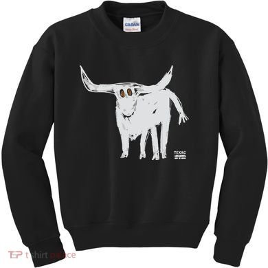 Texas Blue 84 For All The Horns Kids Sweatshirt