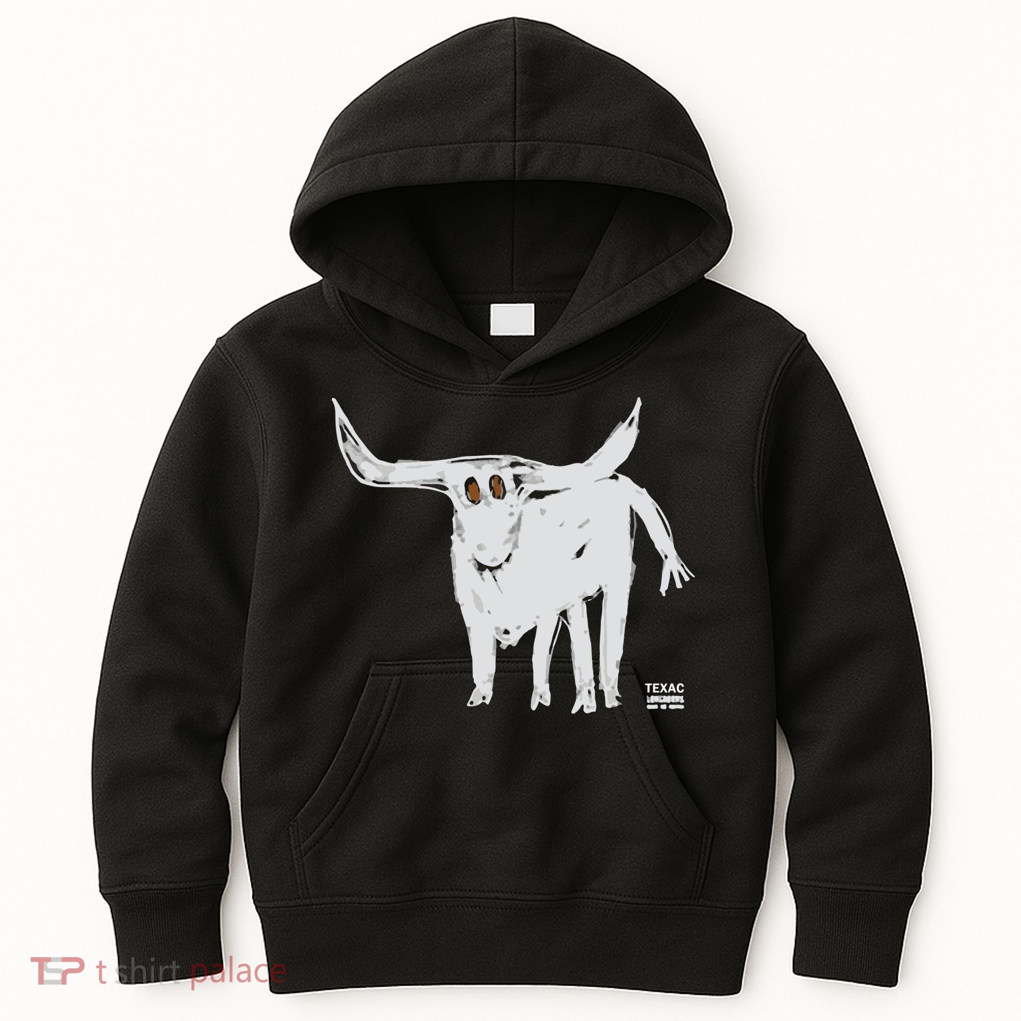 Texas Blue 84 For All The Horns Kids Hoodie
