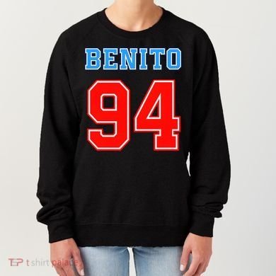 Team Benito 94 Jersey Number Women's Sweatshirt