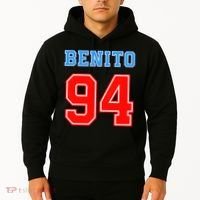 Team Benito 94 Jersey Number Hoodie thumb 2