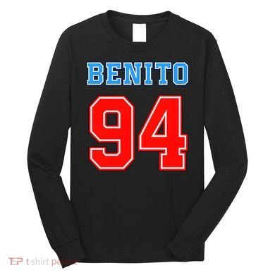 Team Benito 94 Jersey Number Long Sleeve Shirt