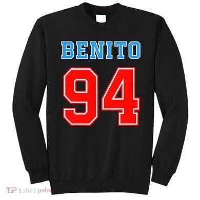 Team Benito 94 Jersey Number Sweatshirt