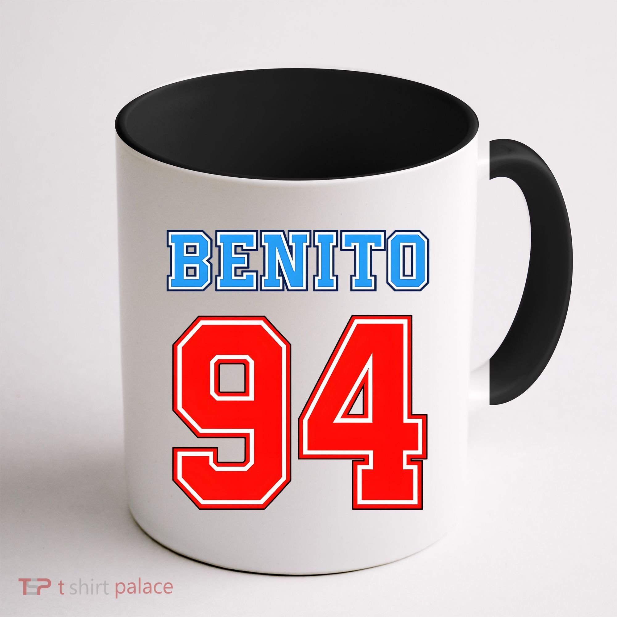 Team Benito 94 Jersey Number Coffee Mug