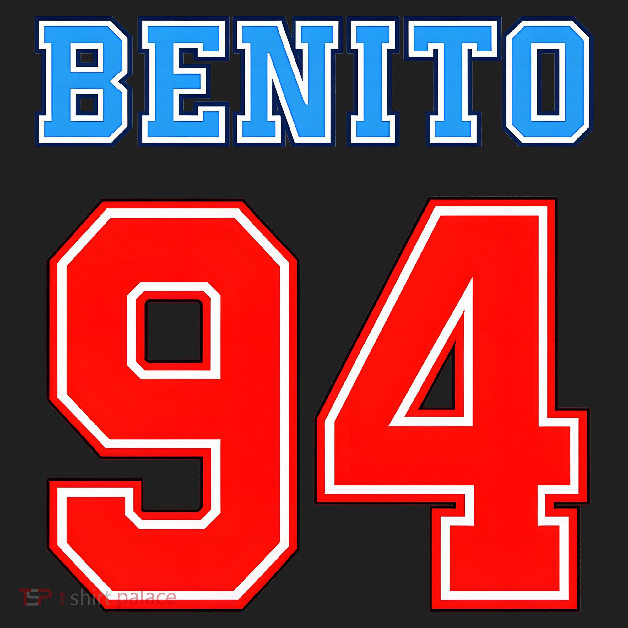 Team Benito 94 Jersey Number Beanie