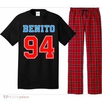 Team Benito 94 Jersey Number Pajama Set