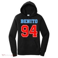 Team Benito 94 Jersey Number Women's Hoodie thumb 0
