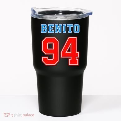 Team Benito 94 Jersey Number Tumbler