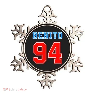 Team Benito 94 Jersey Number Ornament