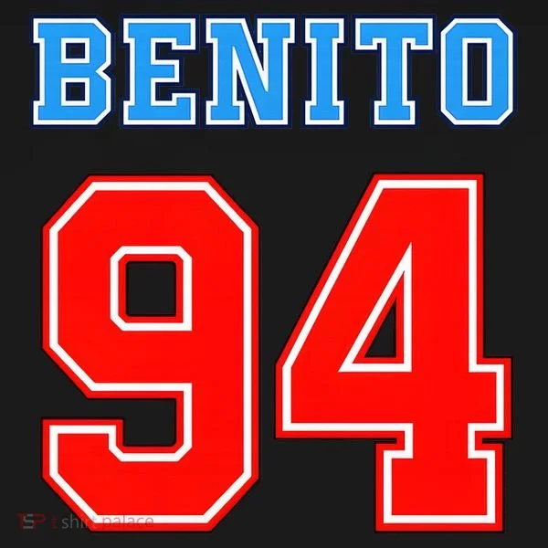 Team Benito 94 Jersey Number Toddler Hoodie