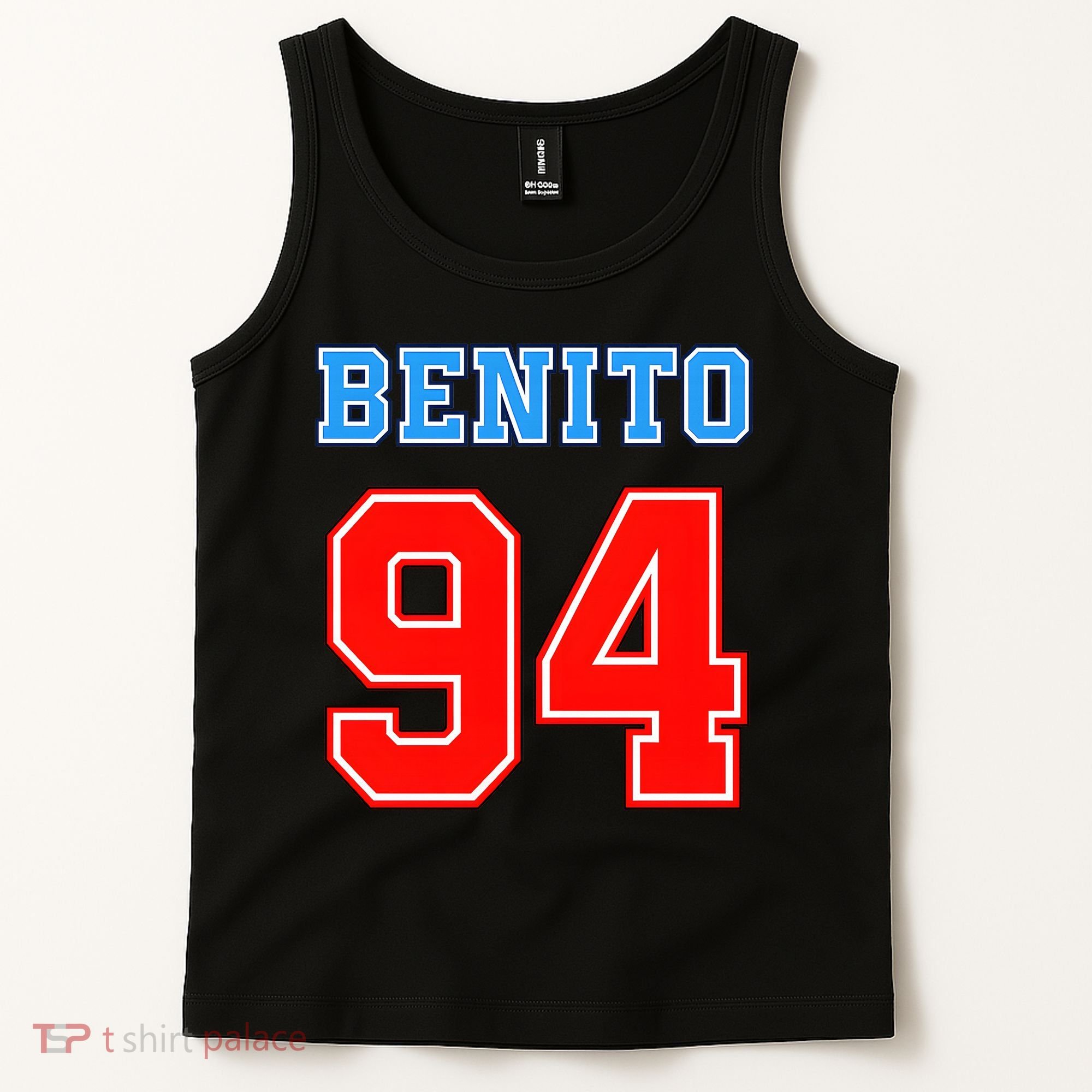 Team Benito 94 Jersey Number Tank Top