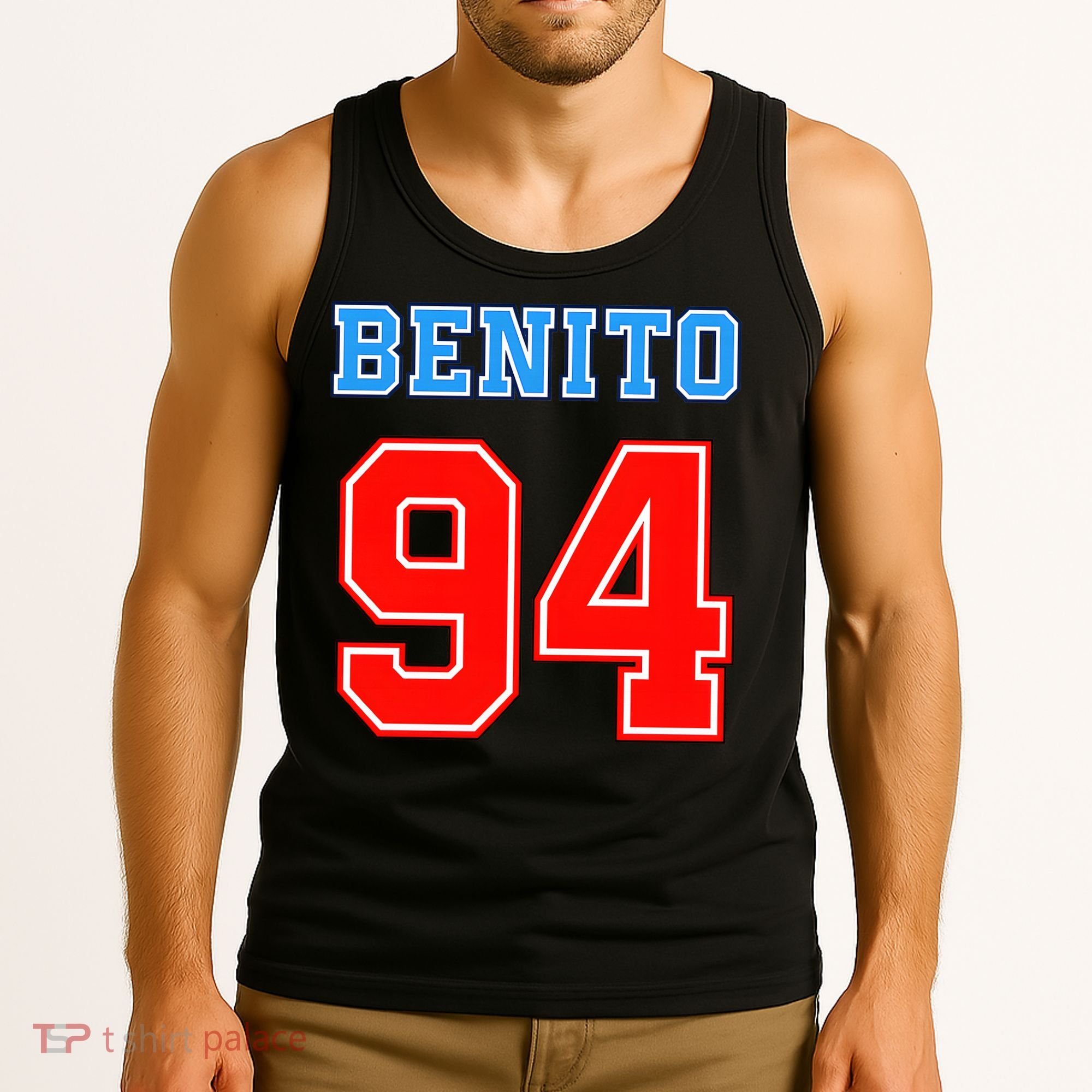 Team Benito 94 Jersey Number Tank Top