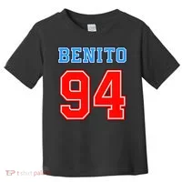 Team Benito 94 Jersey Number Toddler T-Shirt thumb 0